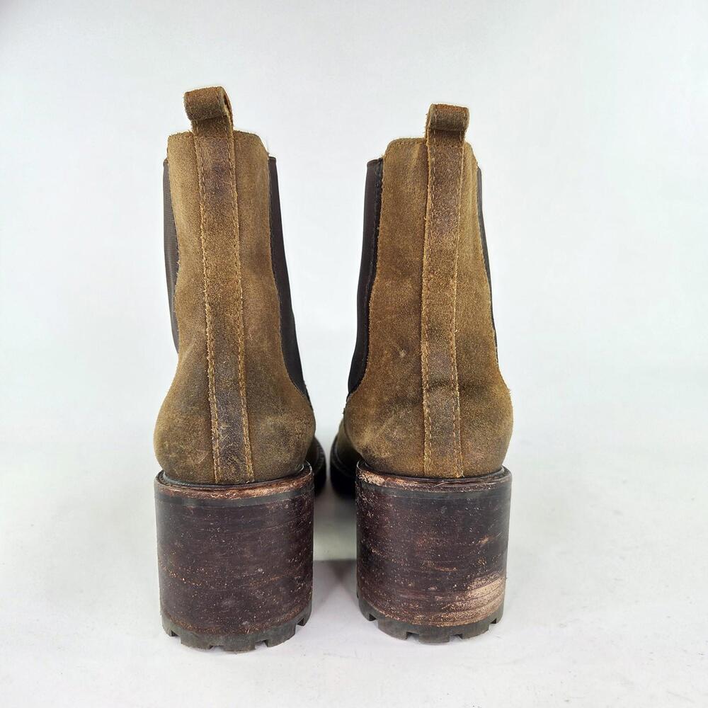 Thursday Women's Everyday Knockout Chelsea Boot US 9.5 Sude Block Heel Boots - Picture 5 of 15
